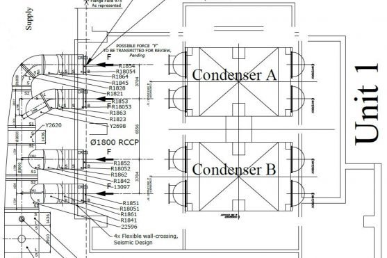 Bonna Piping Arrangement Drawing