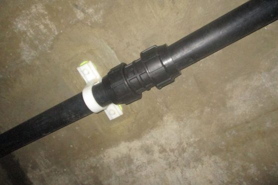 Chlorination pipe inside Bonna RCCP